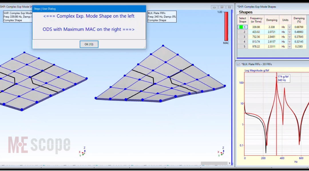 模態(tài)測(cè)試分析系統(tǒng)軟件ME‘scope功能介紹